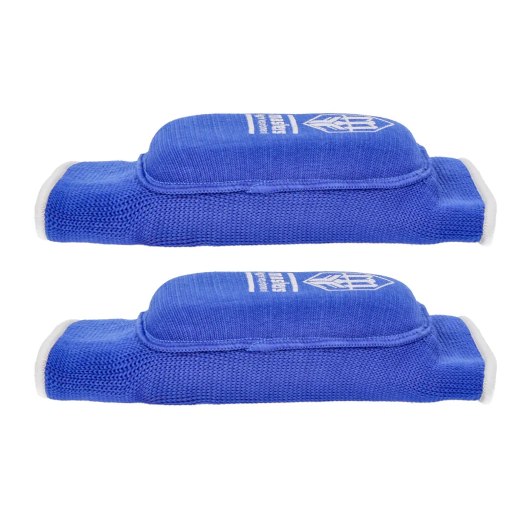 Elbow pads reversible elasticated Masters WAKO red blue  - Image 5