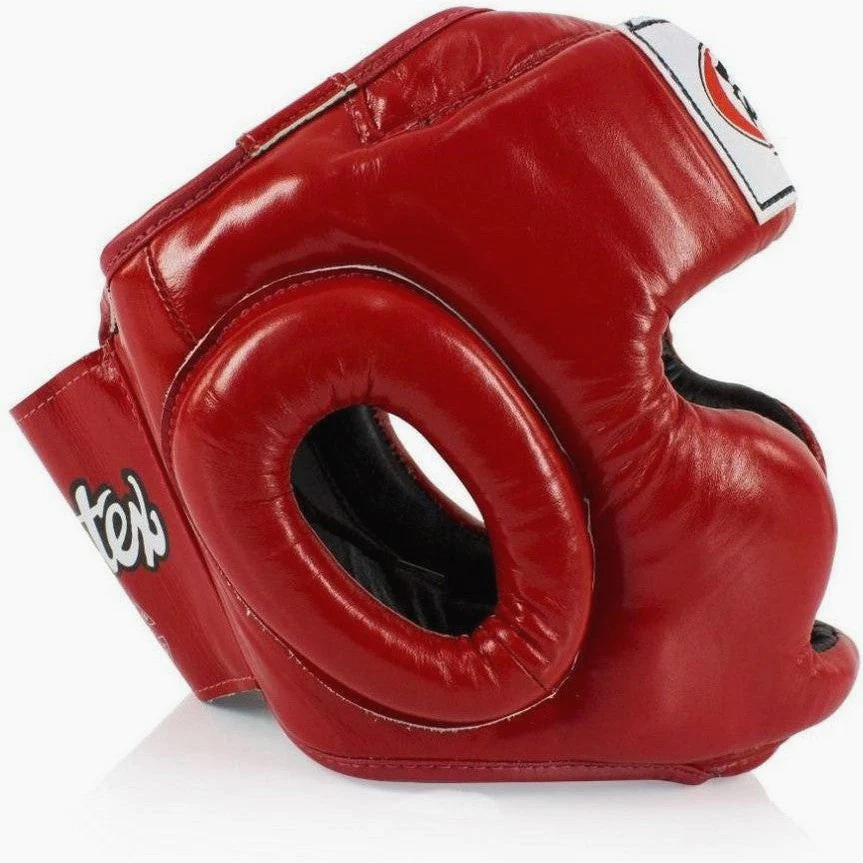 Headgear Fairtex Full Coverage HG3 Red  - Image 3