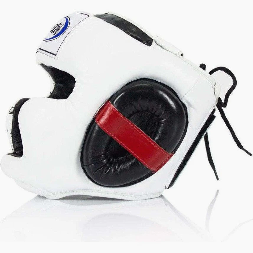 Headgear Fairtex Super Sparring HG10 White  - Image 3