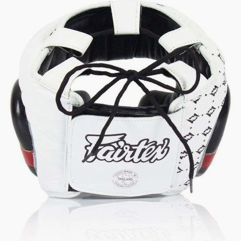 Headgear Fairtex Super Sparring HG10 White  - Image 4