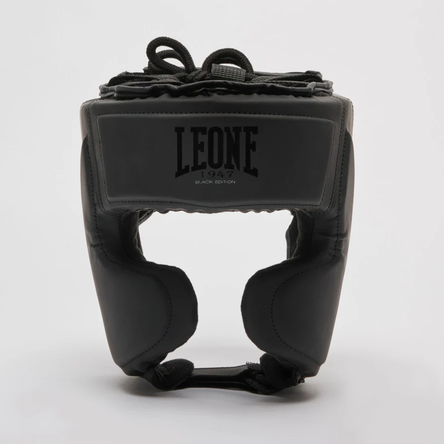 Headgear Leone Black Edition CS435 with Cheek Protector  - Image 2