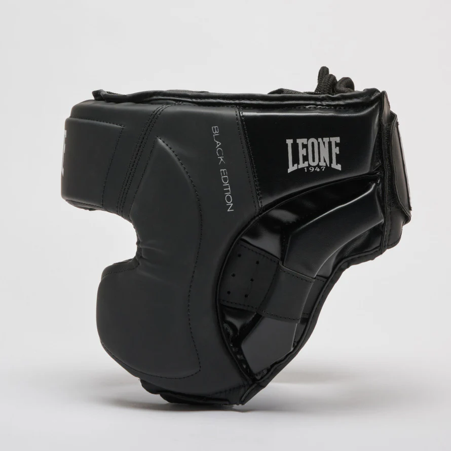 Headgear Leone Black Edition CS435 with Cheek Protector  - Image 3