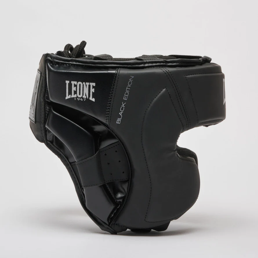 Headgear Leone Black Edition CS435 with Cheek Protector  - Image 5
