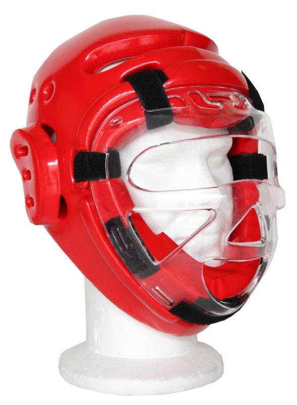 Headgear Top Ring with Semi Contact Visor-Kick boxing-Karate Art. 315  - Image 4