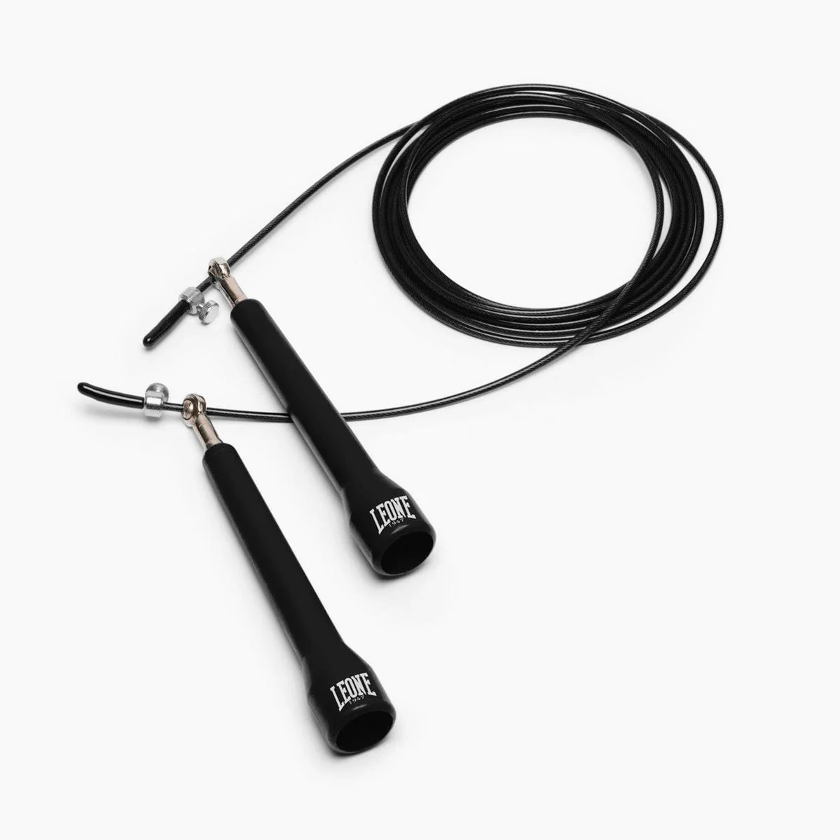Jump rope Leone Speed 3 mm AT831 Black 