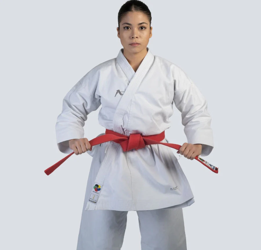 Karategi Arawaza Kata Deluxe Evo WKF white embroidery  - Image 2