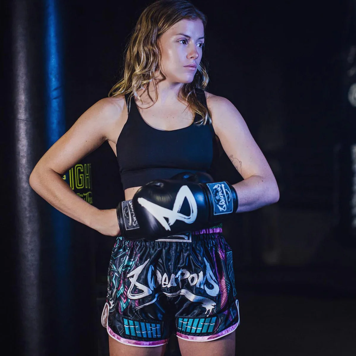 Kick-thai shorts 8 Weapons Samurai 2.0 Cyber  - Image 6