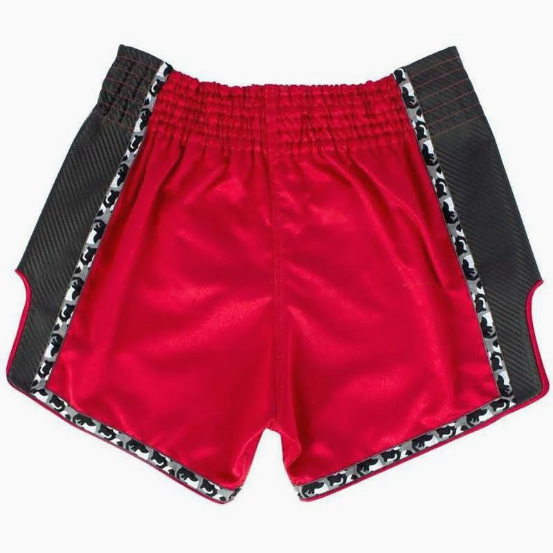Kick-thai shorts Fairtex BS1703 Red  - Image 4