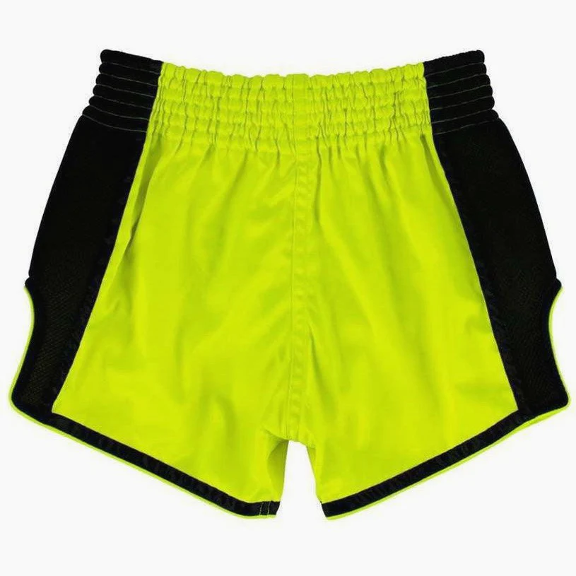 Kick-thai shorts Fairtex BS1706 Lime  - Image 4
