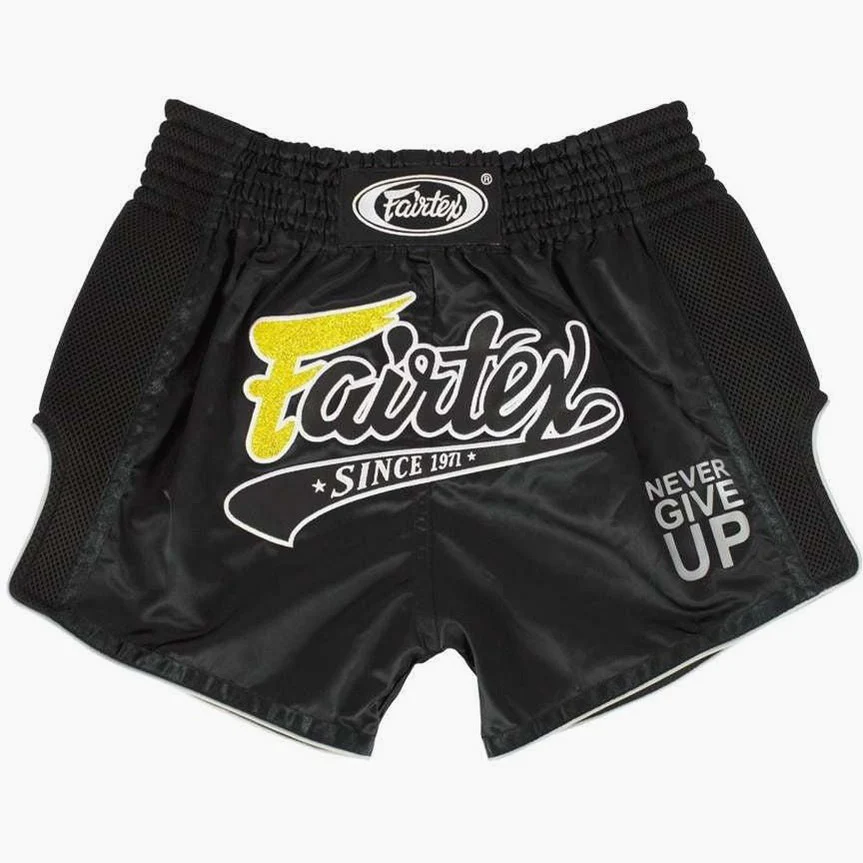 Kick-thai shorts Fairtex BS1708 Never Give Up 