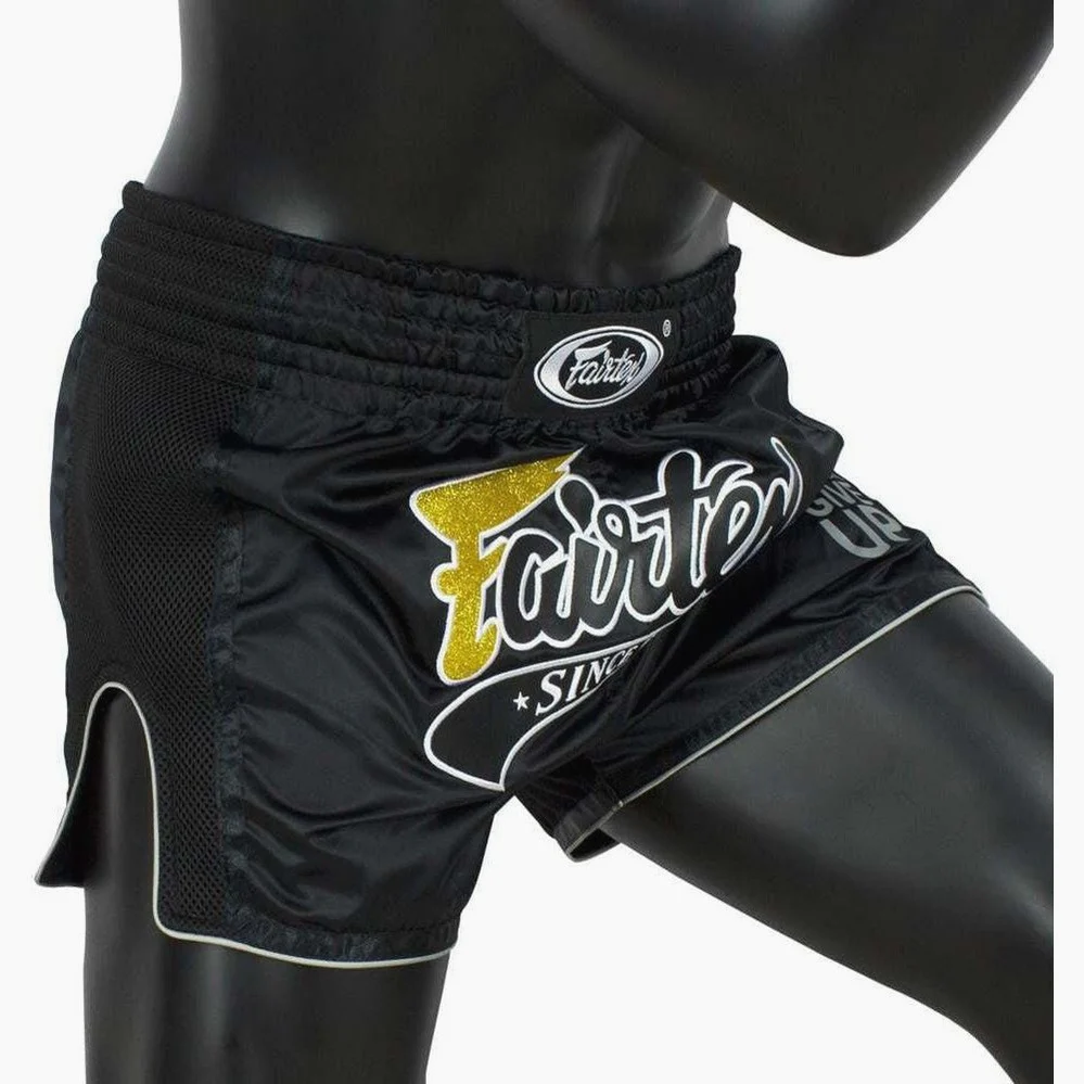Kick-thai shorts Fairtex BS1708 Never Give Up  - Image 3