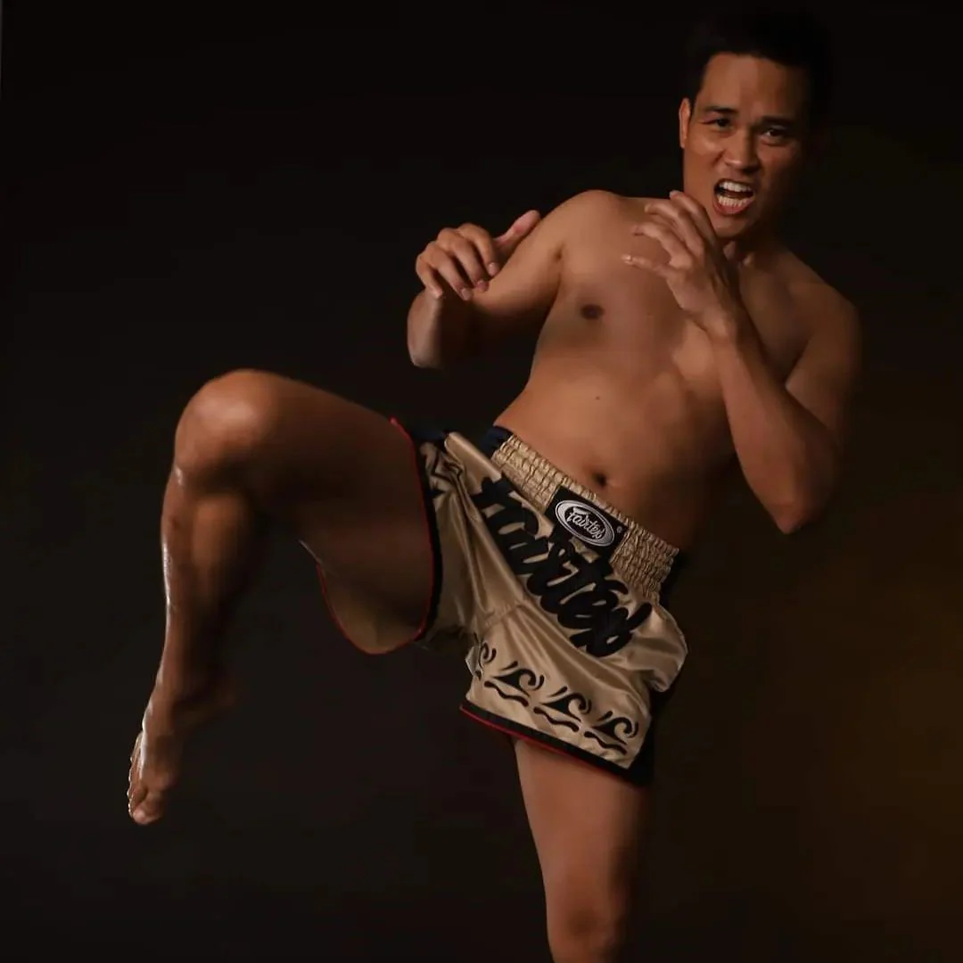 Kick-thai shorts Fairtex BS1713 Khaki  - Image 2