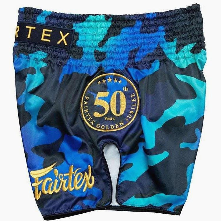 Kick-thai shorts Fairtex BS1916 Golden Jubilee Gloss  - Image 3