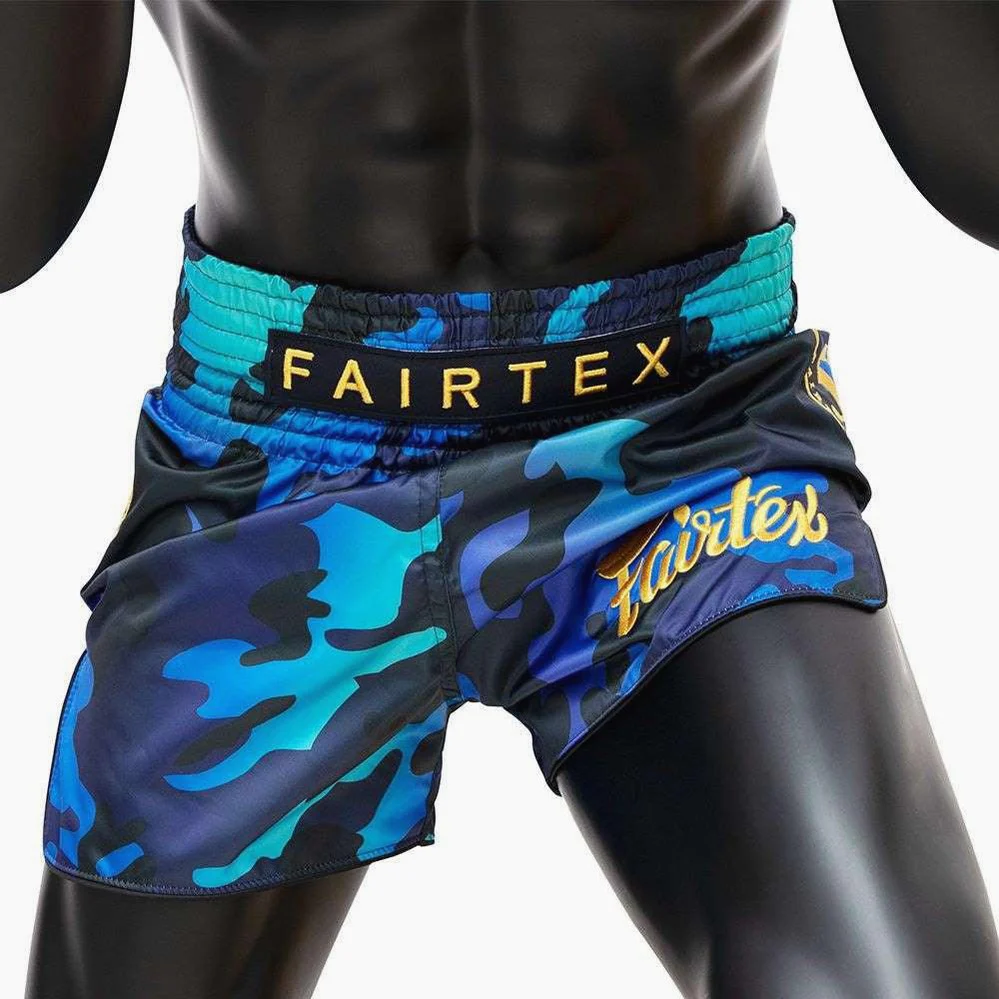 Kick-thai shorts Fairtex BS1916 Golden Jubilee Gloss  - Image 4
