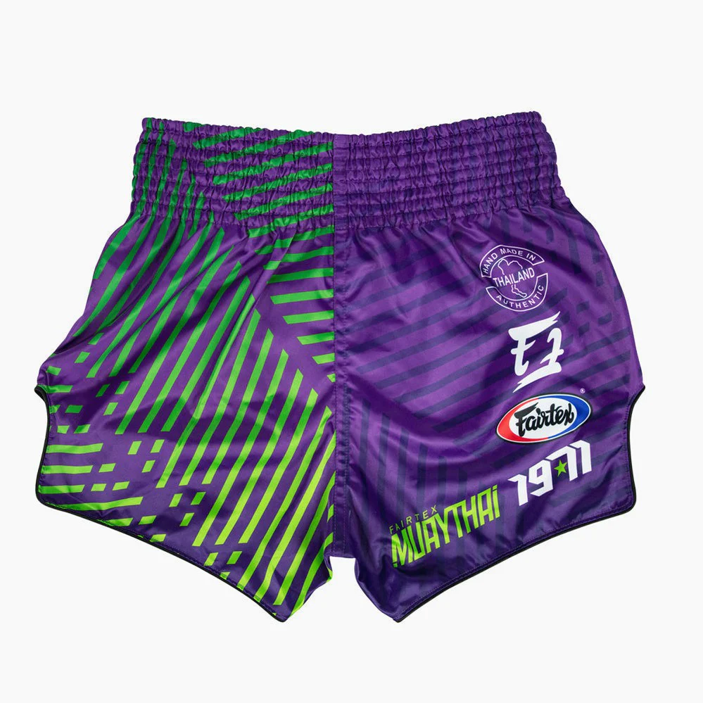 Kick-thai shorts Fairtex BS1922 Racer Purple  - Image 2