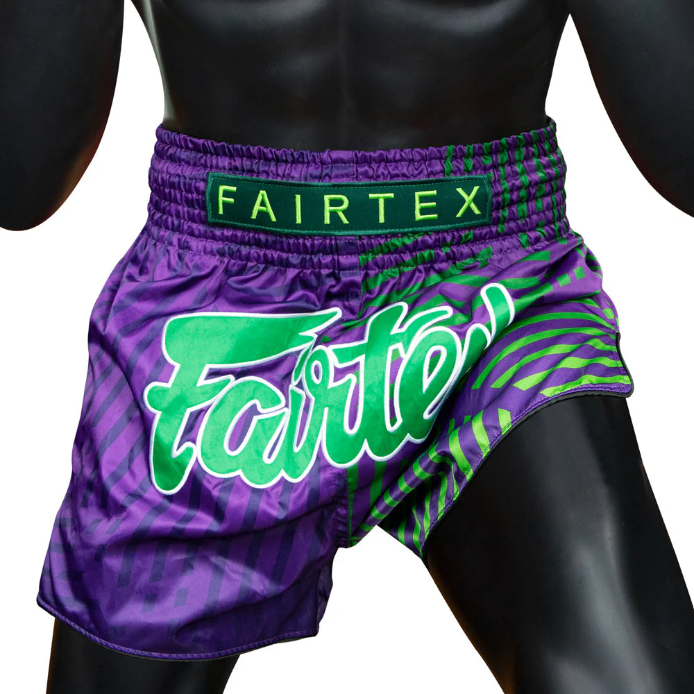 Kick-thai shorts Fairtex BS1922 Racer Purple  - Image 4