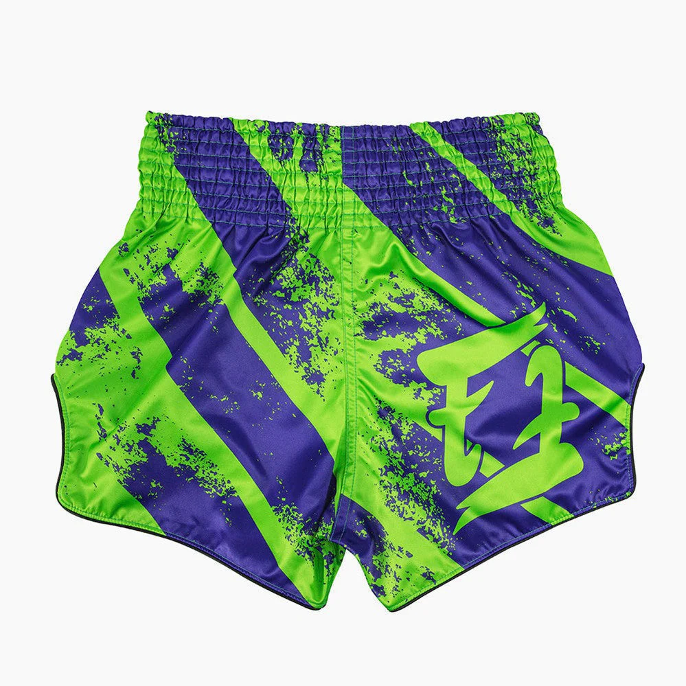 Kick-thai shorts Fairtex BS1928 Street King Green  - Image 2