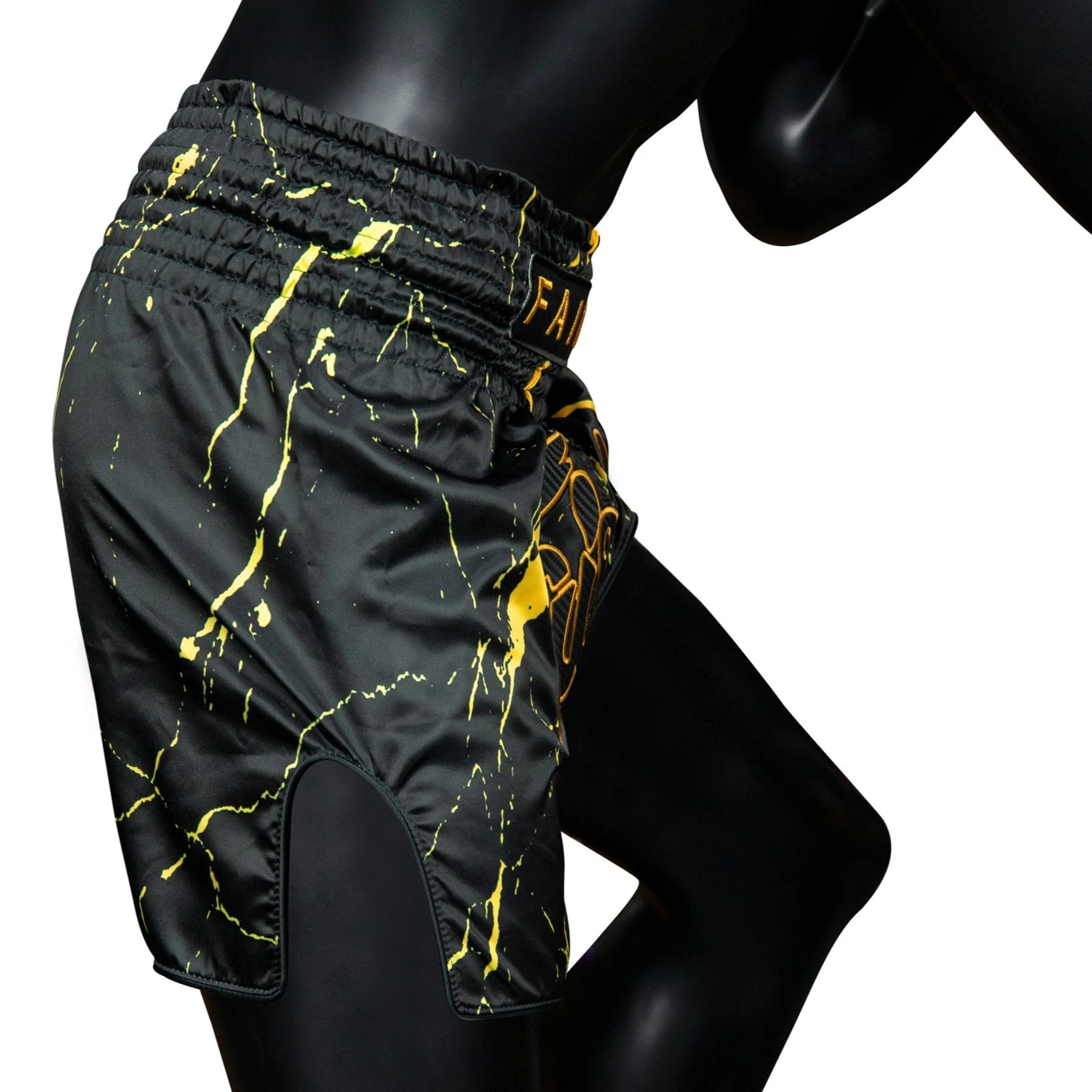 Kick-thai shorts Fairtex BS1947 Black Marble  - Image 4