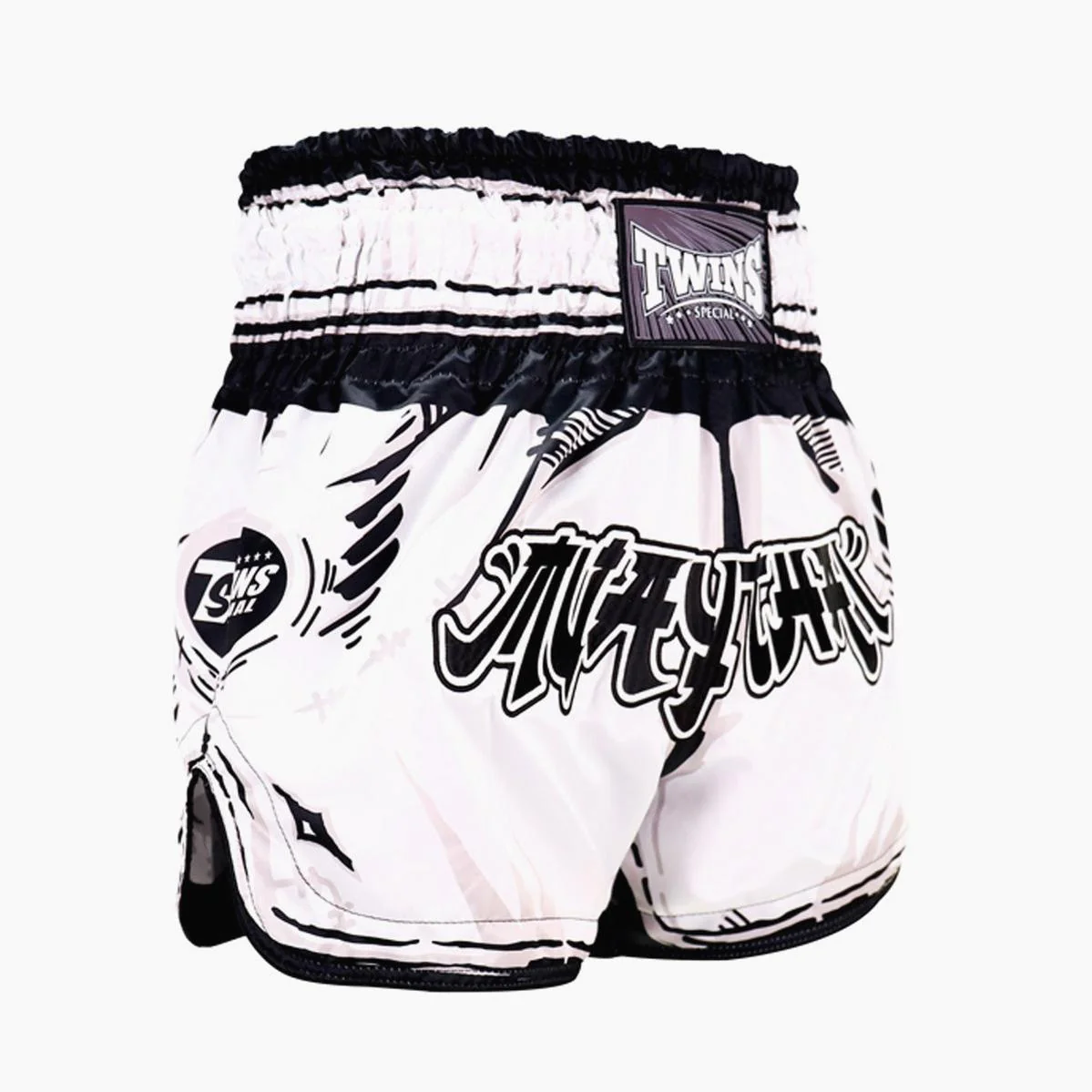 Kick-thai shorts Twins Special Comic White  - Image 2