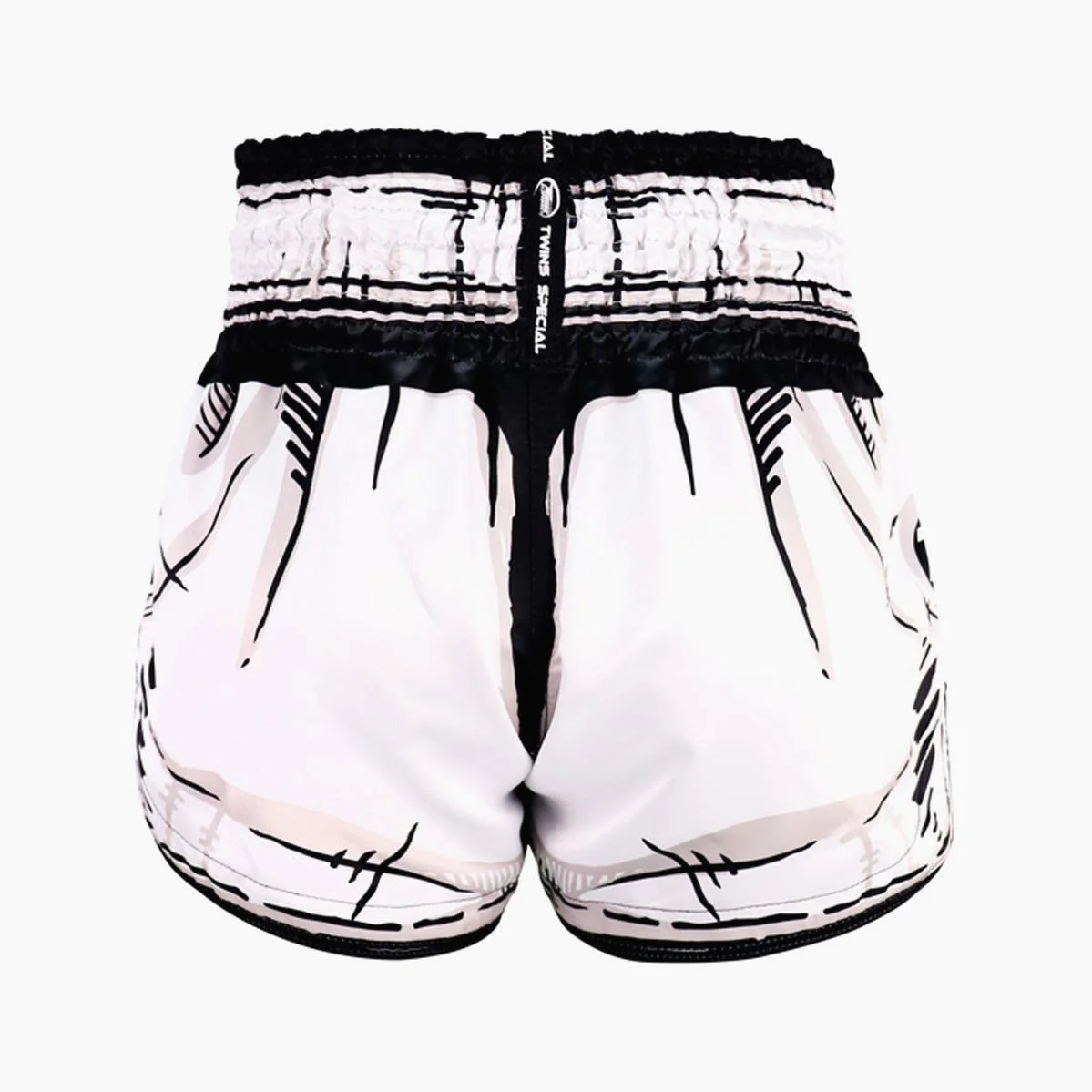 Kick-thai shorts Twins Special Comic White  - Image 3