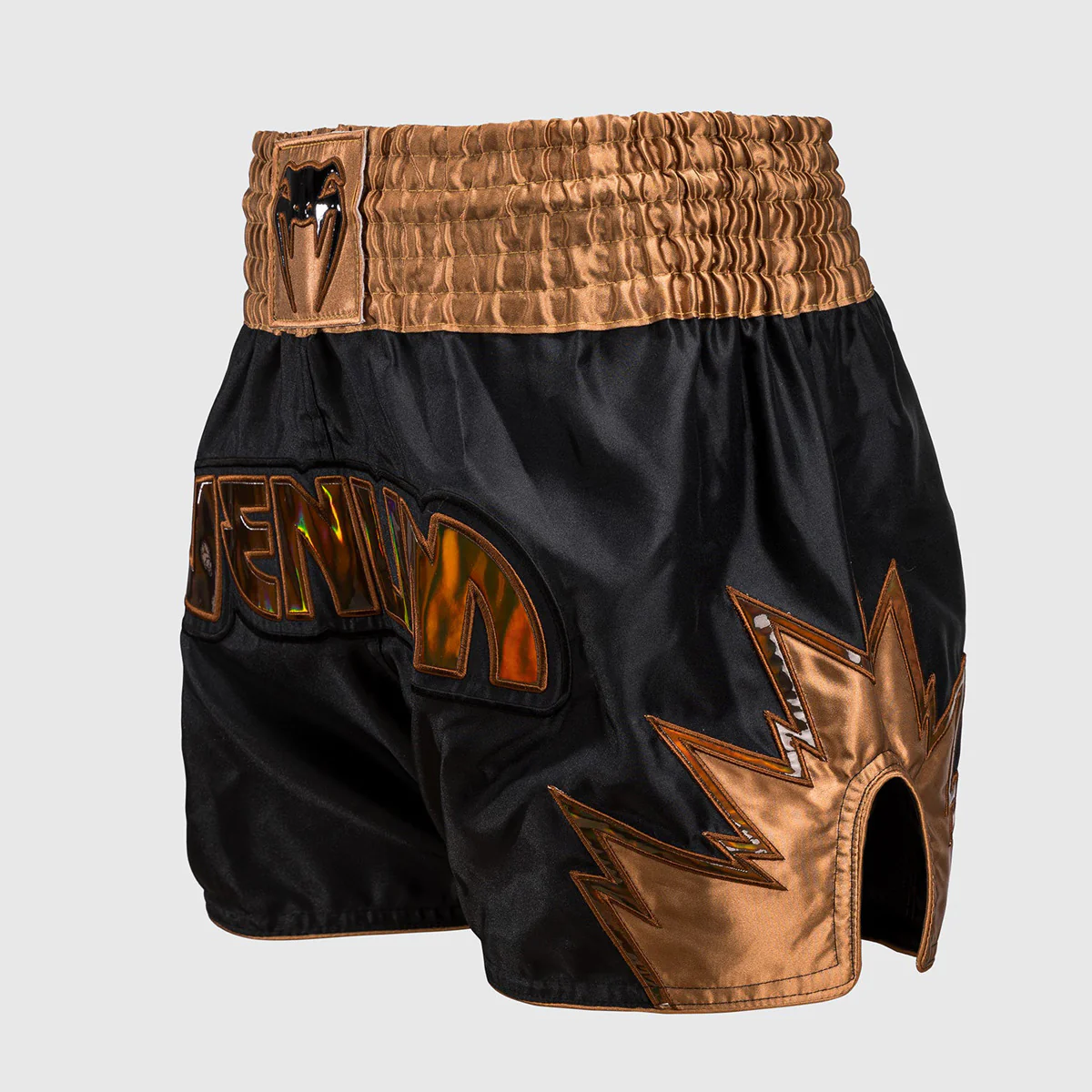 Kick-thai shorts Venum Black-bronze Hell  - Image 3