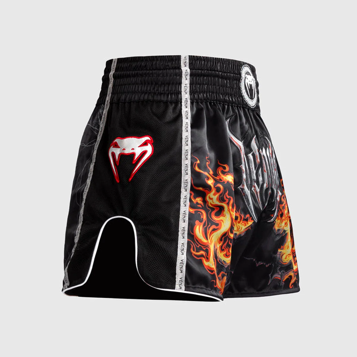 Kick-thai shorts Venum Gladiator 5.0 Black-Orange  - Image 2