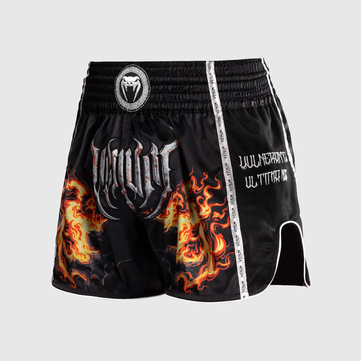 Kick-thai shorts Venum Gladiator 5.0 Black-Orange  - Image 4