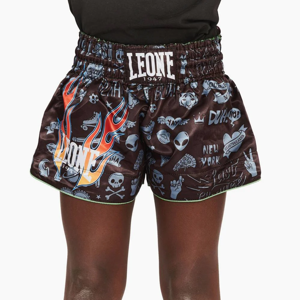 Kids kick-thai shorts Leone Flames ABJ20 