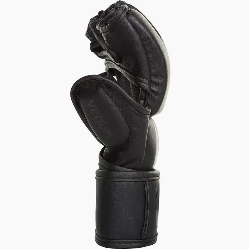 MMA Gloves 4 OZ Venum Challenger Nero Black  - Image 3
