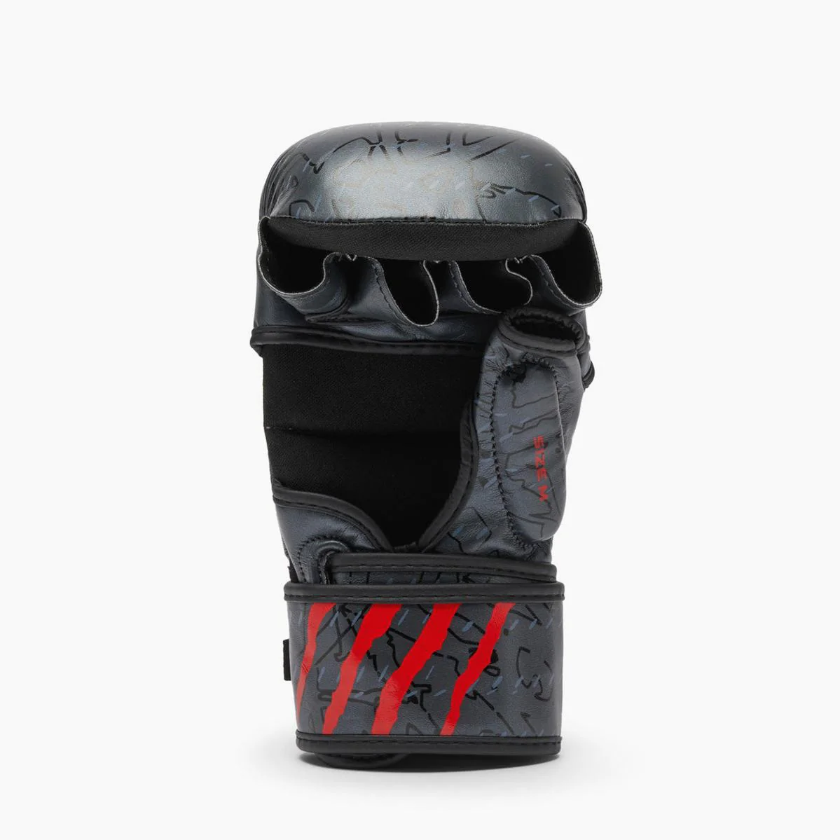 MMA Gloves Leone Primal Instinct Training GP116 with thumb Black  - Image 2