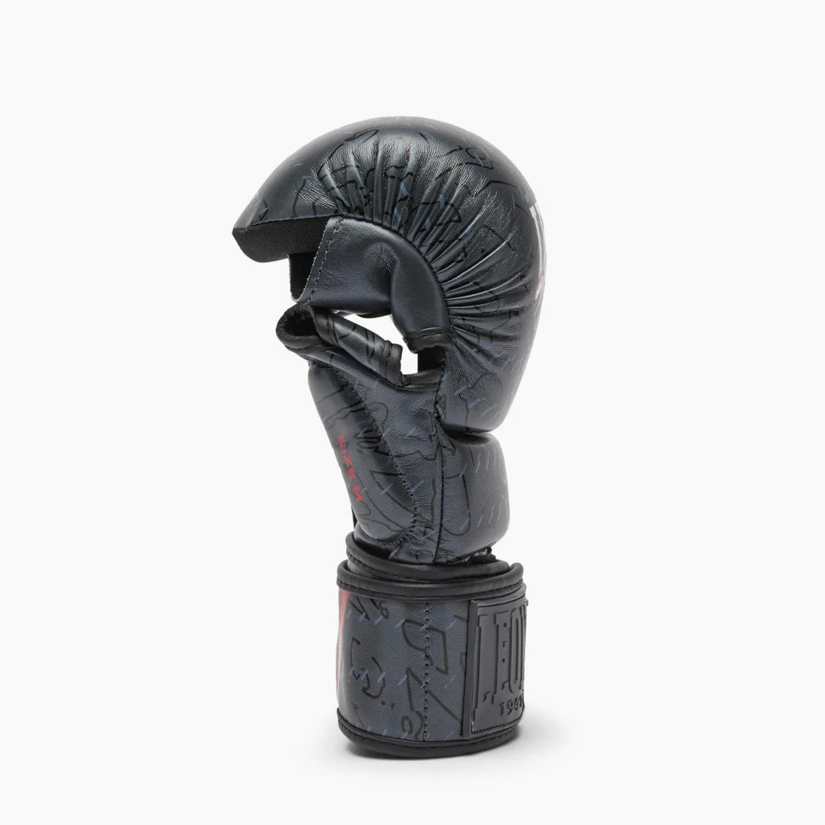 MMA Gloves Leone Primal Instinct Training GP116 with thumb Black  - Image 3