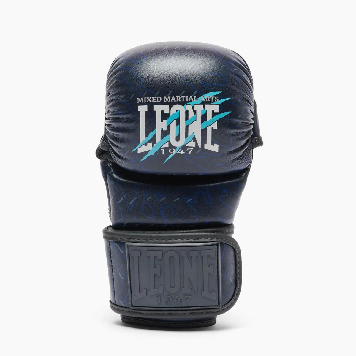 MMA gloves Leone Primal Instinct Training GP116 with blue thumb  - Image 2
