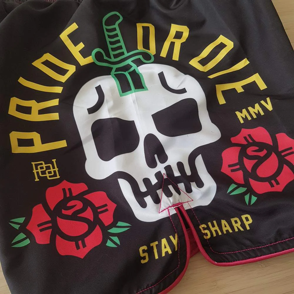 MMA shorts Pride or Die Resta Acuto  - Image 4