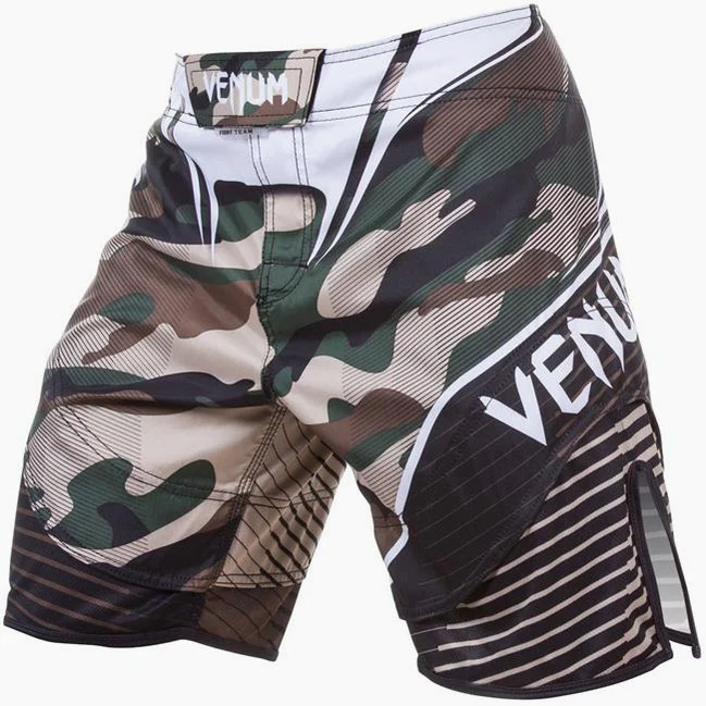 MMA shorts Venum Camo Hero Camouflage Green  - Image 2