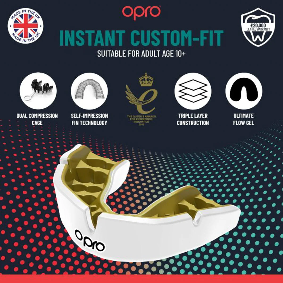 Mouthguard Opro Instant Custom-Fit  - Image 10