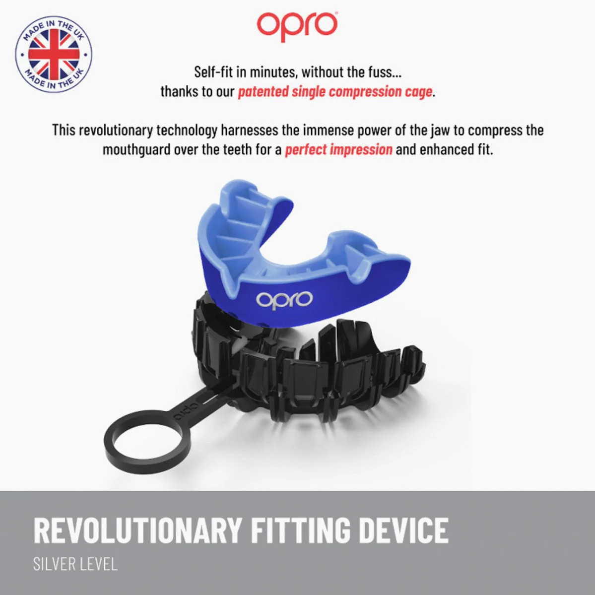 Mouthguard Opro Silver Self-Fit  - Image 10
