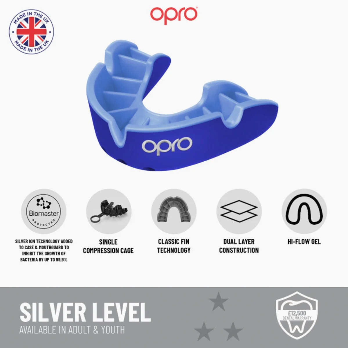 Mouthguard Opro Silver Self-Fit  - Image 9