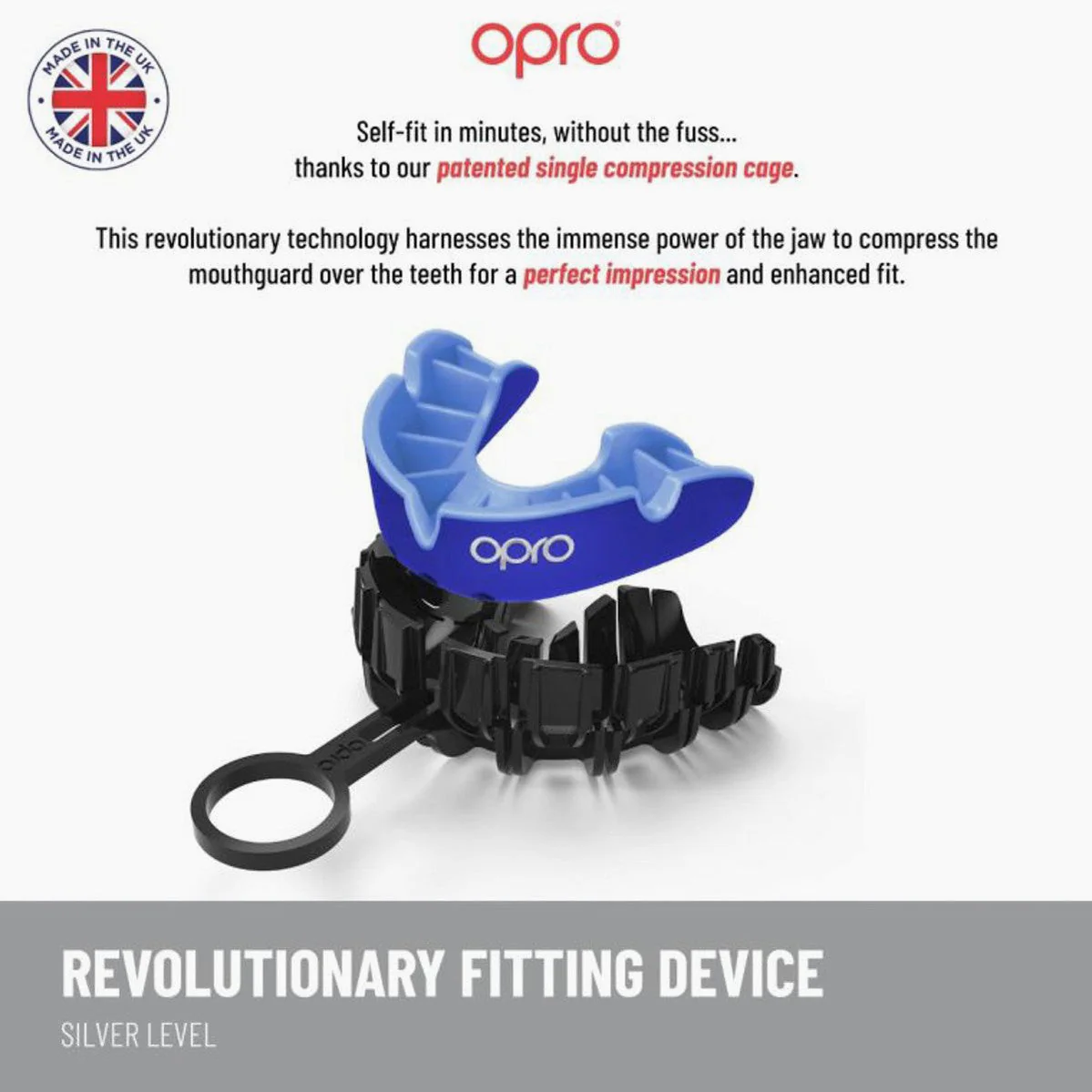Mouthguard Opro Silver Self-Fit UFC  - Image 6