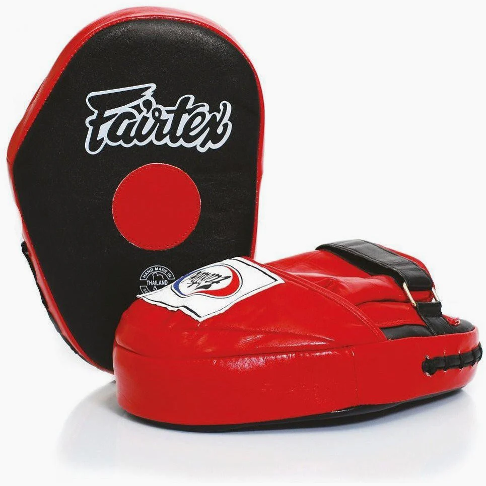 Punch mitts Fairtex Classic Pro FMV10 Black-red 