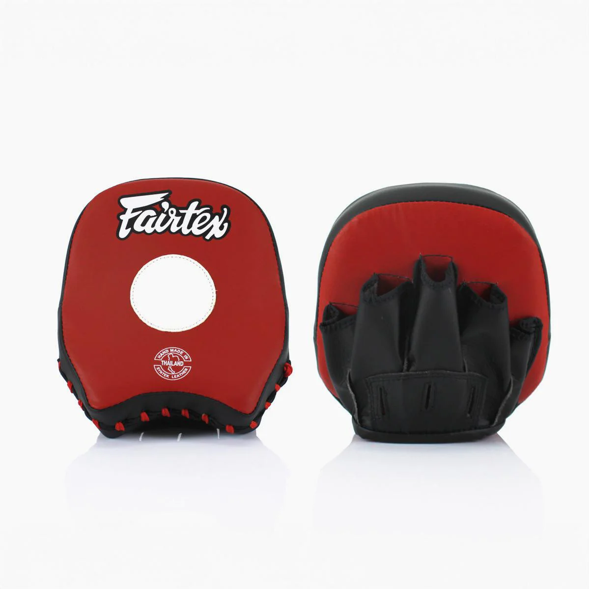 Punch mitts Fairtex Short FMV14 Red-black 