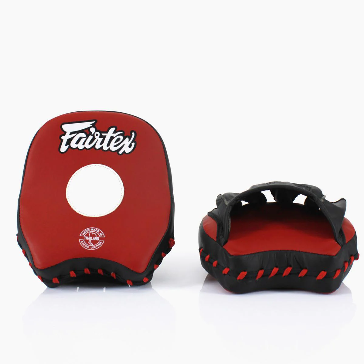 Punch mitts Fairtex Short FMV14 Red-black  - Image 4