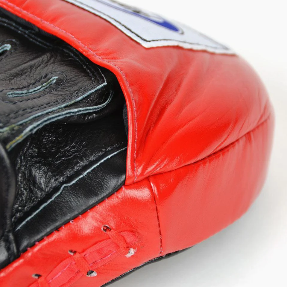 Punch mitts Fairtex Ultimate Contoured FMV9 Black-red  - Image 4