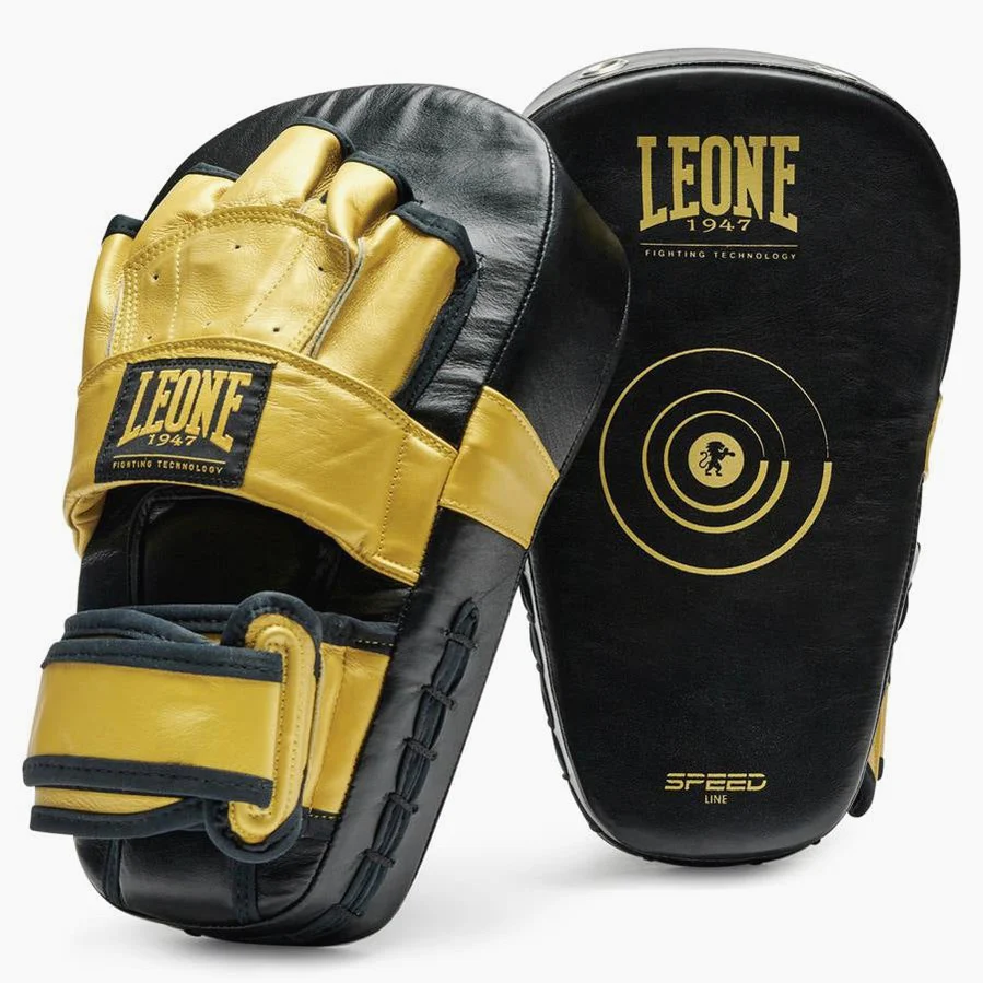 Punch mitts Leone Speed Line GM520 Black-gold 