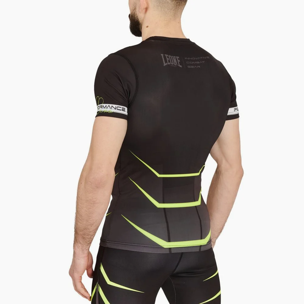 Rashguard compression Leone Revo Fluo AB927F  - Image 7