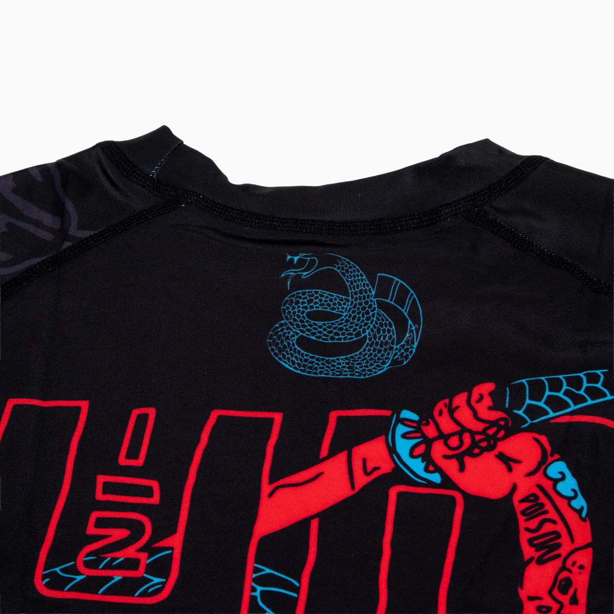 Rashguard Half Sumo Black Mamba Neon long sleeves  - Image 8