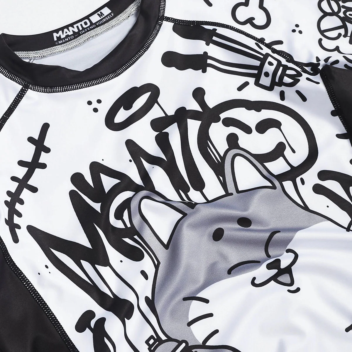 Rashguard Manto Debza short sleeves Black  - Image 4