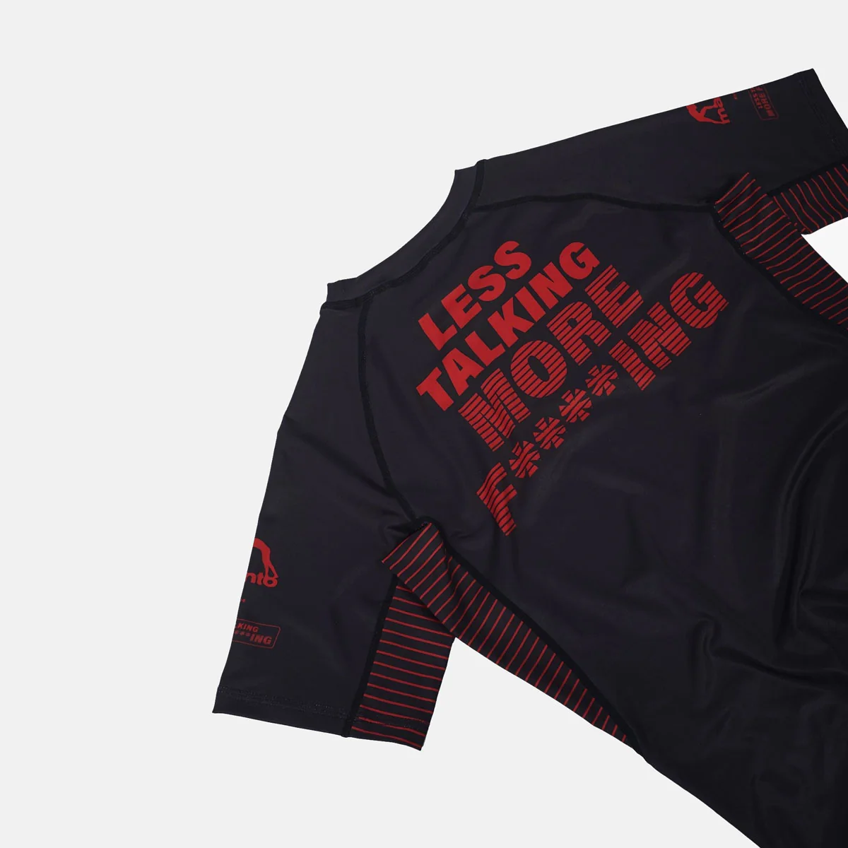 Rashguard Manto Fighting short sleeves Black  - Image 2