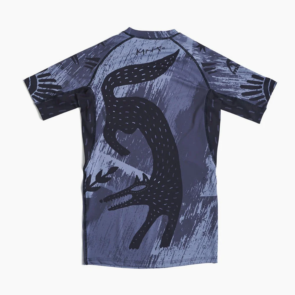 Rashguard Manto Short sleeve Livings Gray  - Image 5
