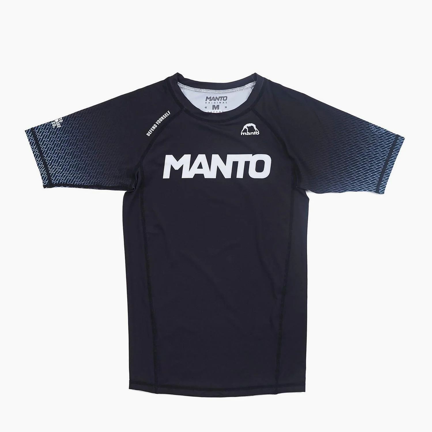 Rashguard Manto Rank short sleeves Black 