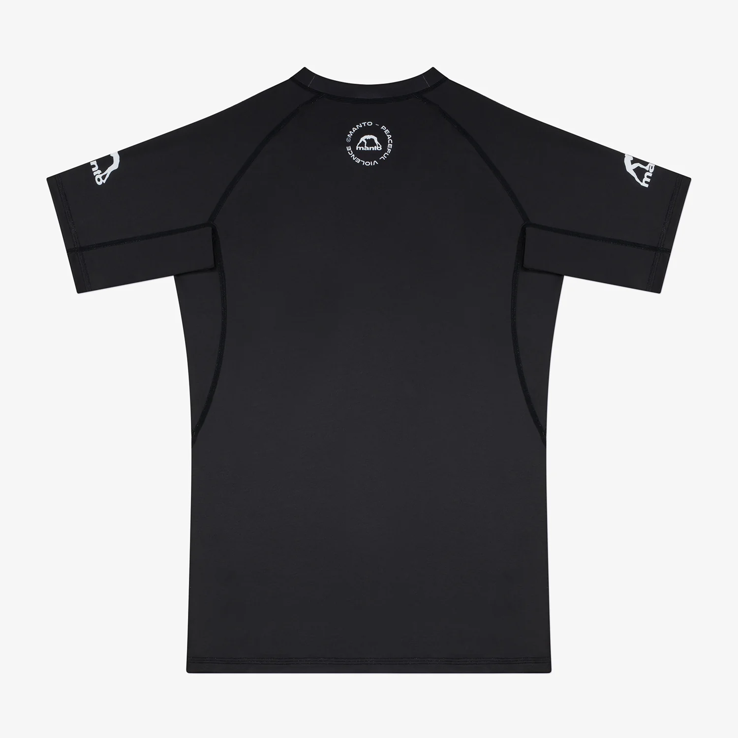 Rashguard Manto Ranked 25 short sleeves Black  - Image 2
